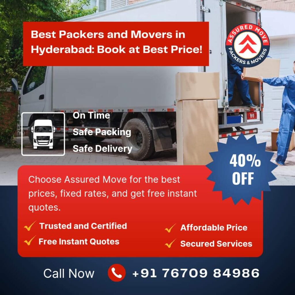 Best Packers and Movers in Hyderabad